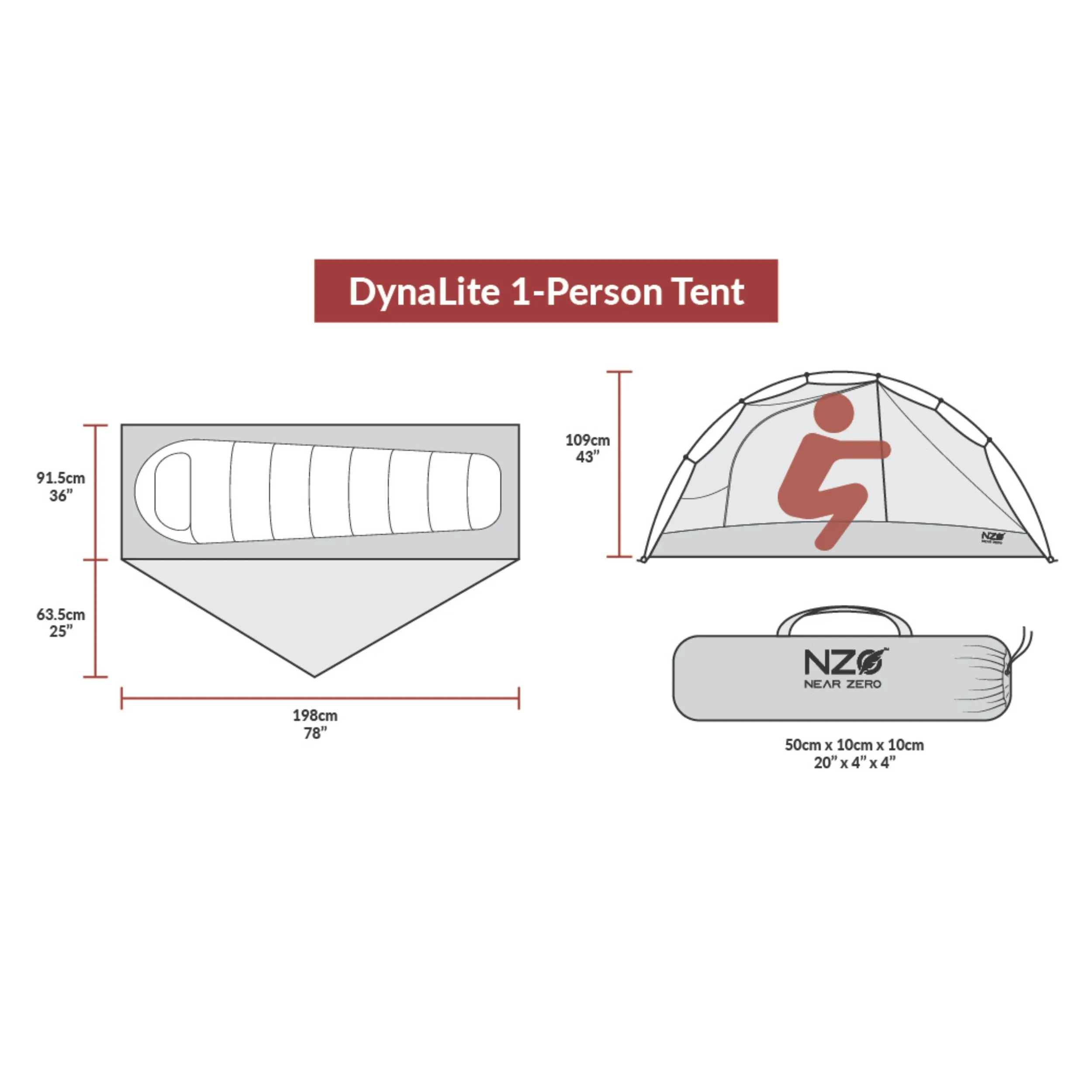 1-Person Backpacking Tent