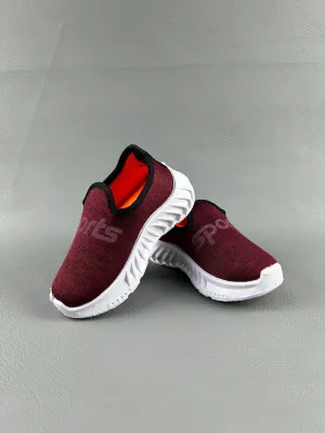 10Mth - 3Yrs Maroon Shoes For Boys BJ36