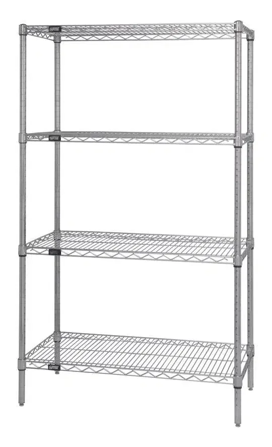 18" x 60" Stainless Steel Wire Shelving Unit