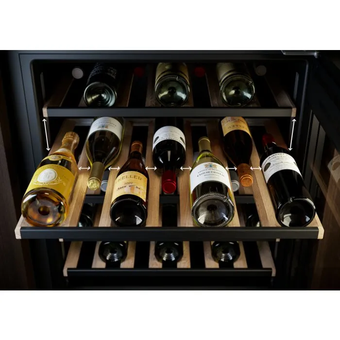 AEG AWUS018B7B Integrated Under Counter Wine Cooler 81.8 CM - Black