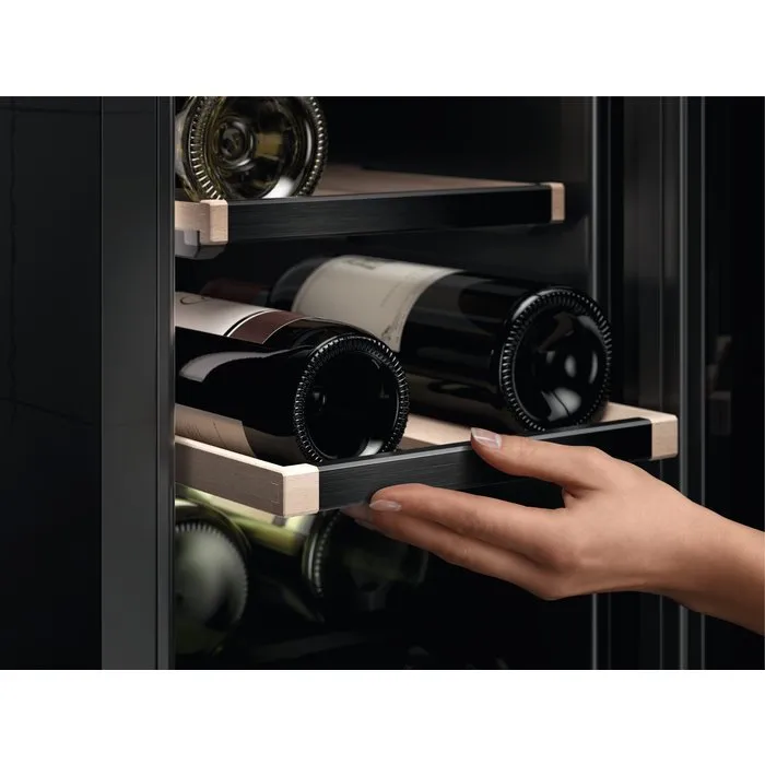 AEG AWUS018B7B Integrated Under Counter Wine Cooler 81.8 CM - Black