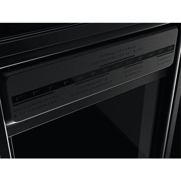 AEG AWUS018B7B Integrated Under Counter Wine Cooler 81.8 CM - Black