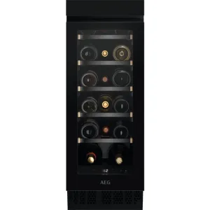 AEG AWUS018B7B Integrated Under Counter Wine Cooler 81.8 CM - Black