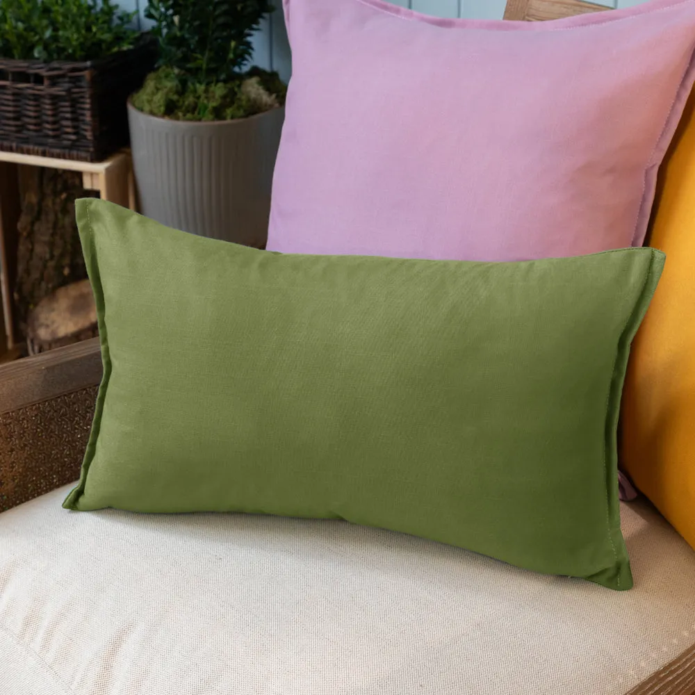 Alfresco Outdoor Oxford Cushion Meadow