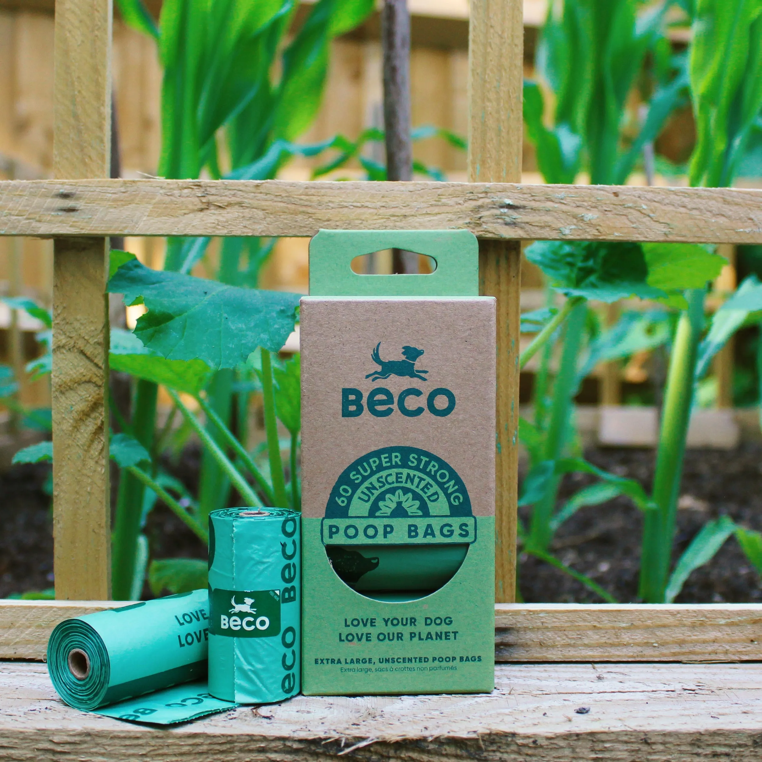 Beco Super Strong Unscented Dog Poop Bags 60pk^^^