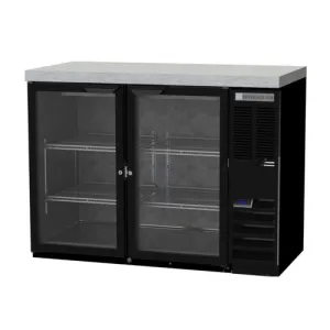 Beverage Air BB48HC-1-FG-S-27 Back Bar Cabinet