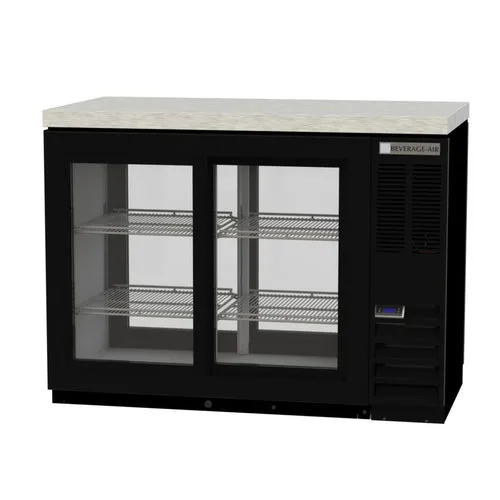 Beverage Air BB48HC-1-GS-F-PT-B-27 Back Bar Cabinet