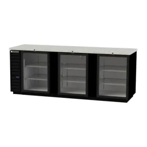 Beverage Air BB94HC-1-FG-B Back Bar Cabinet