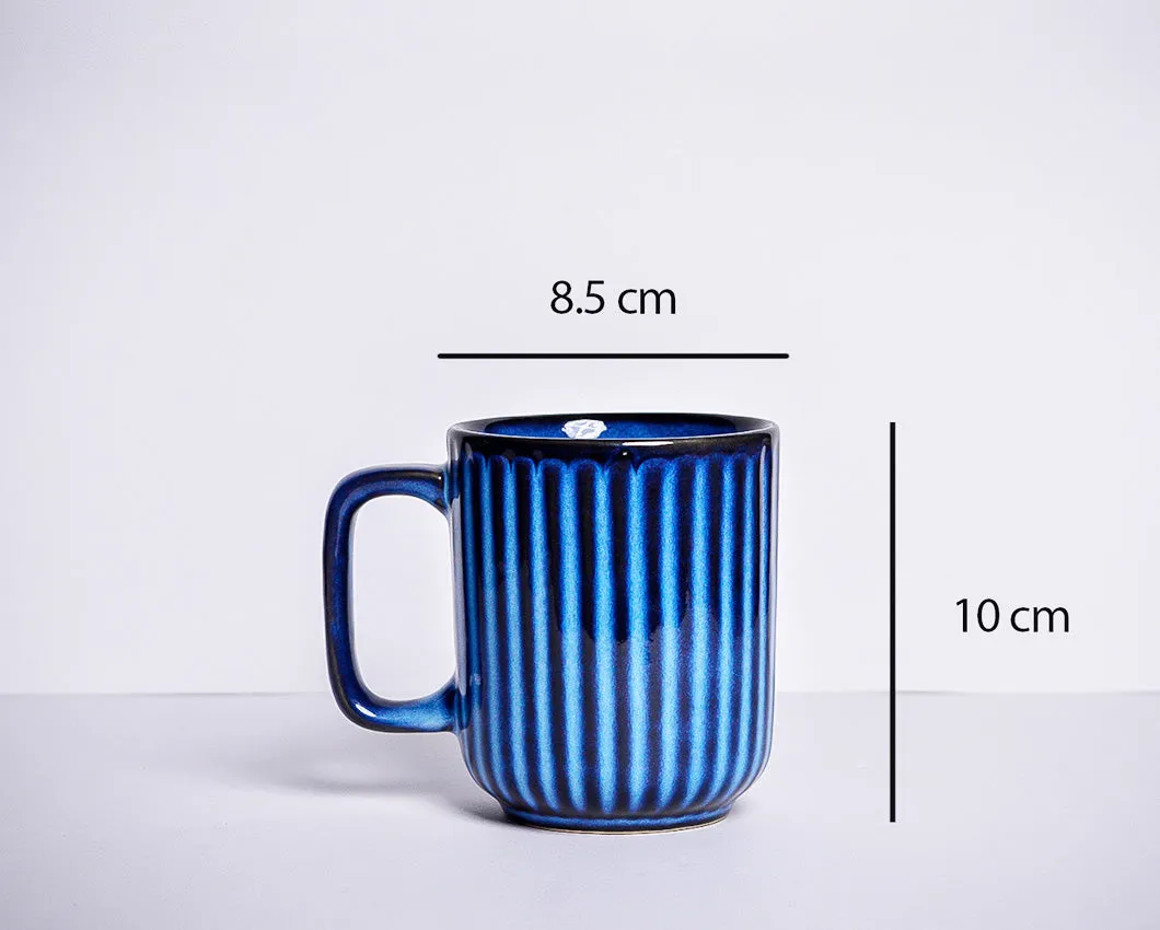 Blue Saga Ceramic Coffee Mug | 260 ml