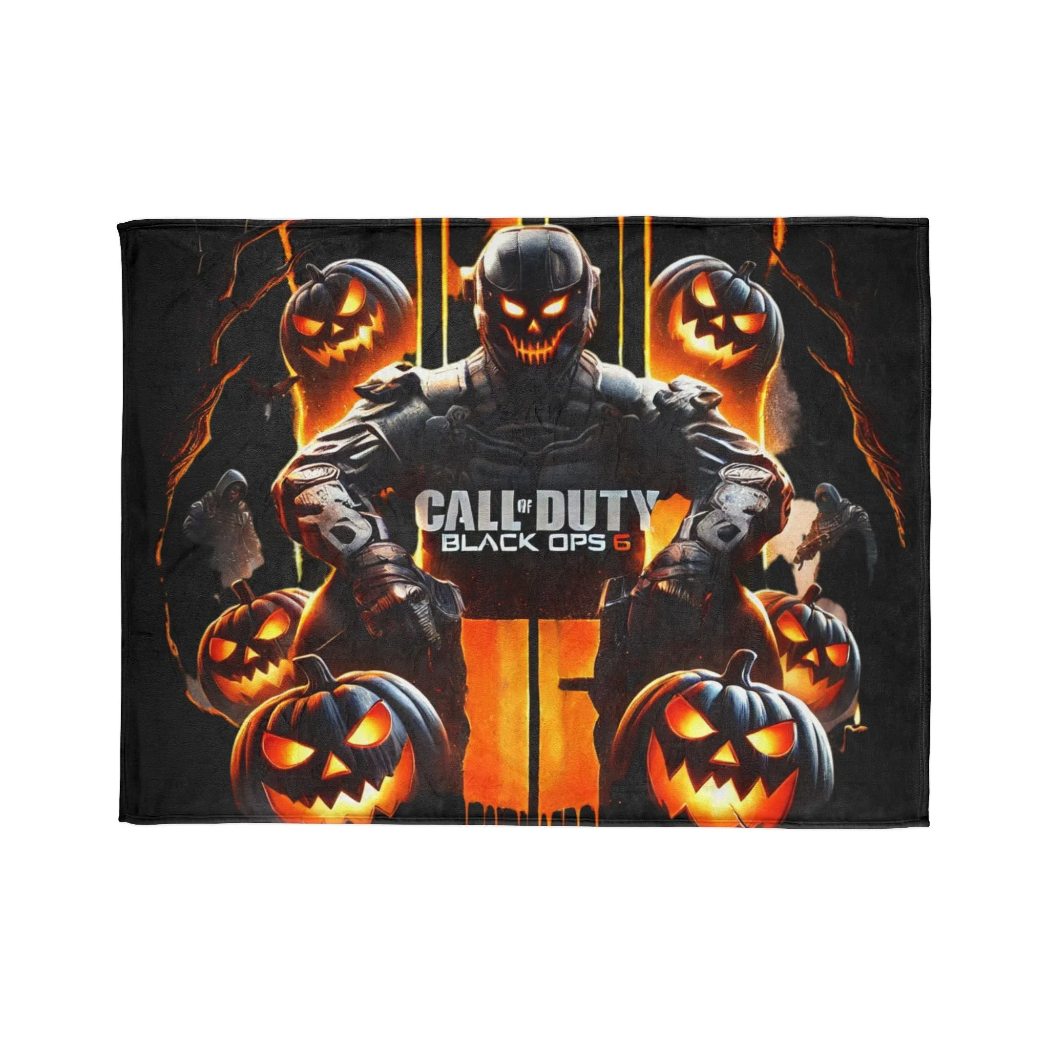 Call of Duty® Black Ops Six Halloween-Themed Blanket Soft Polyester