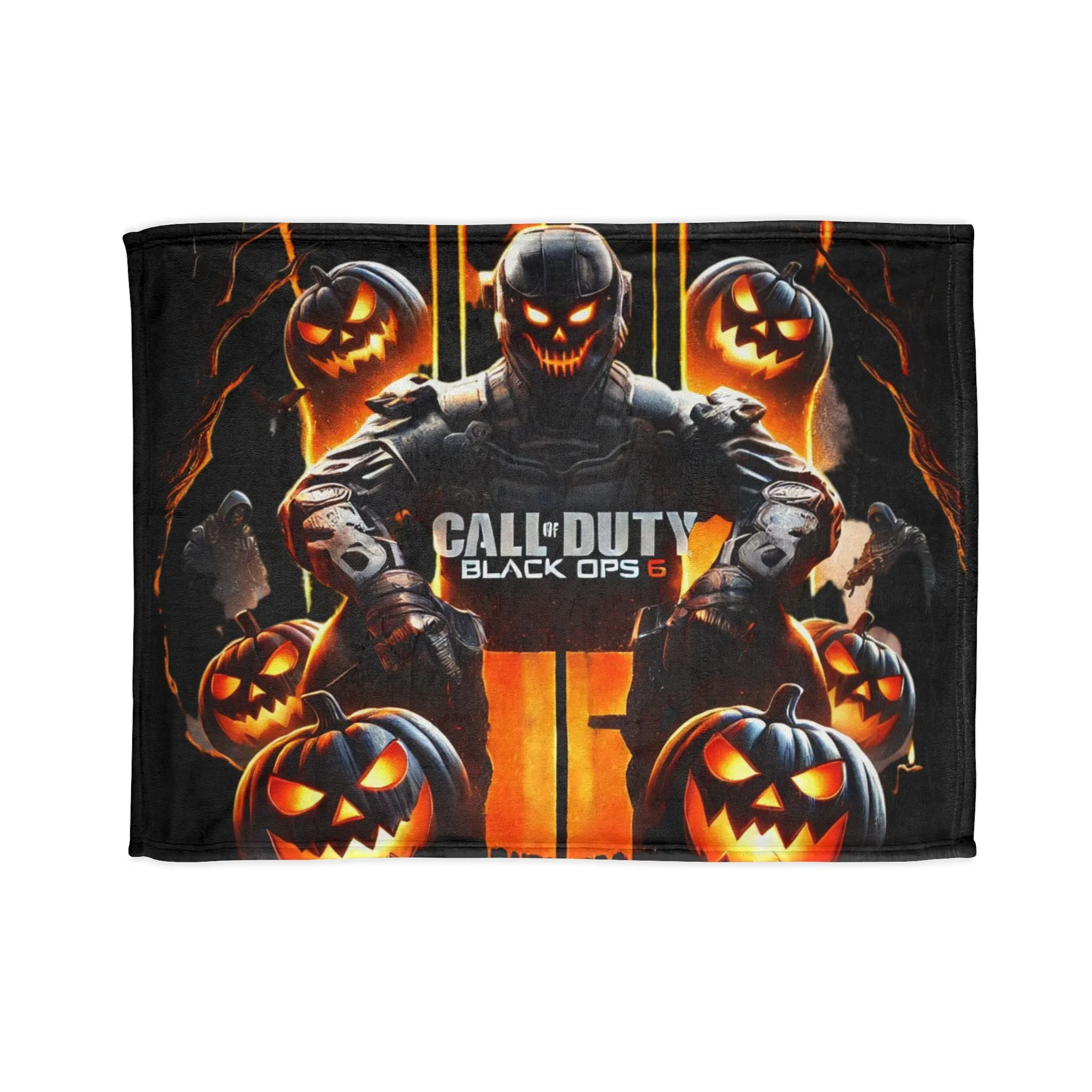 Call of Duty® Black Ops Six Halloween-Themed Blanket Soft Polyester