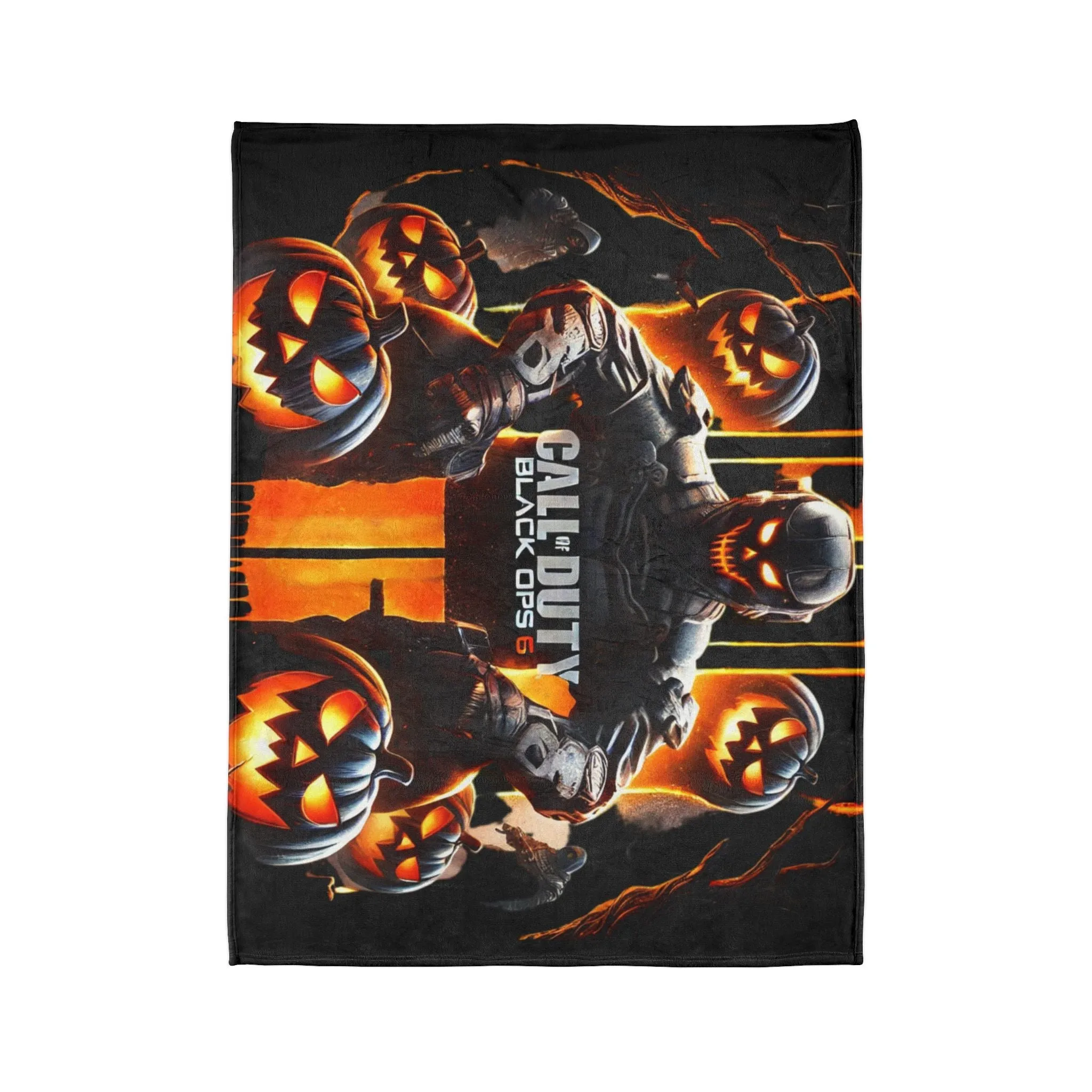 Call of Duty® Black Ops Six Halloween-Themed Blanket Soft Polyester