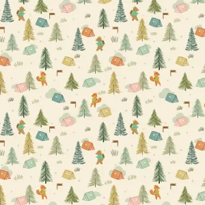 Cedar Camp -  Tents - Ramble & Bramble - CEDAR2368 - Half Yard