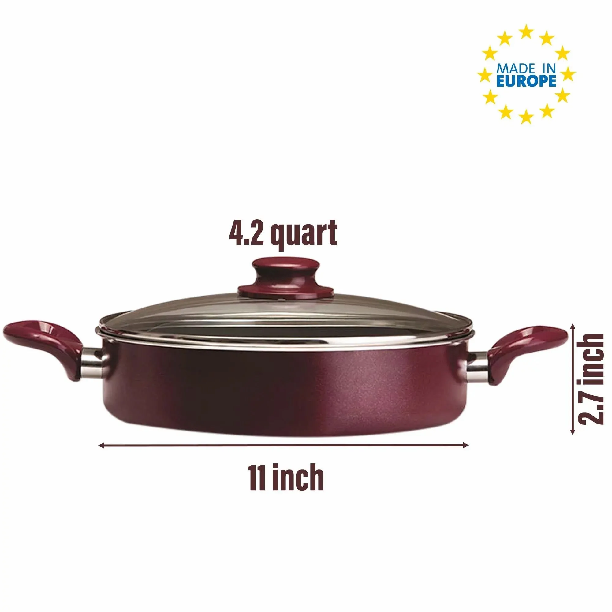 Cem Non-Stick Eco-Friendly Pot Scratch-Proof Durable Cooking Pot