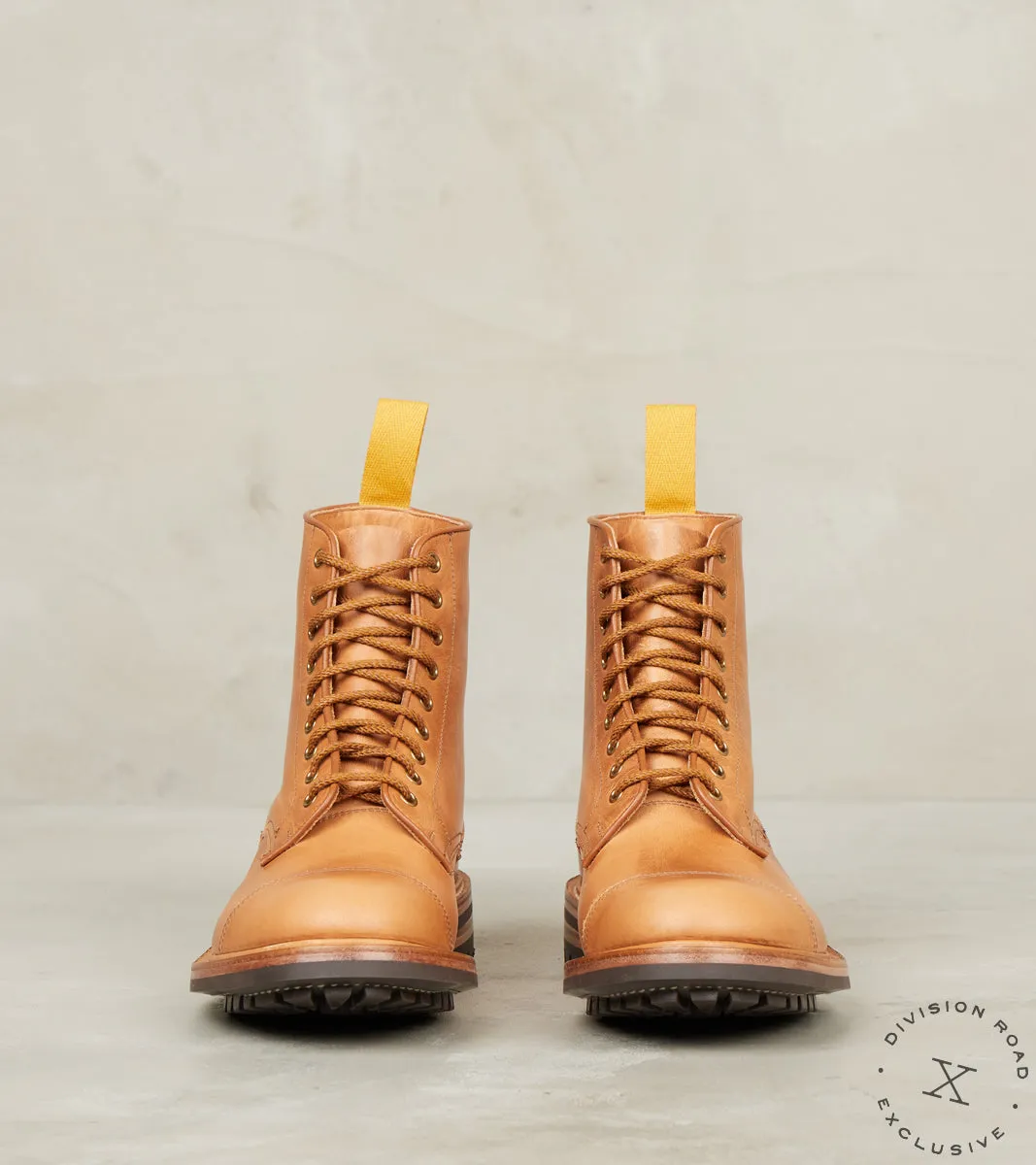 Churchill Boot - 4497 - Commando - Horween Natural Dublin