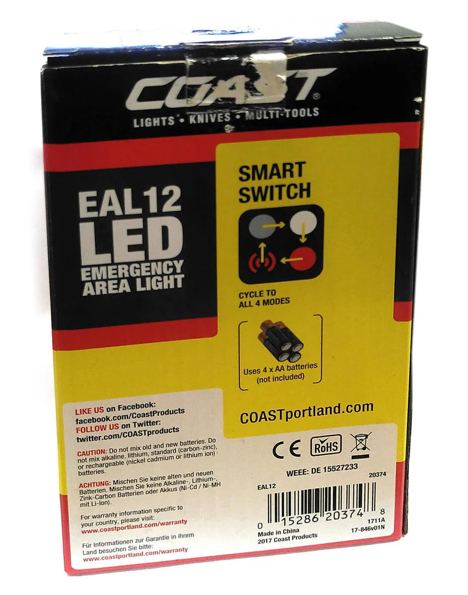 COAST EAL12 EMERGENCY AREA LIGHT