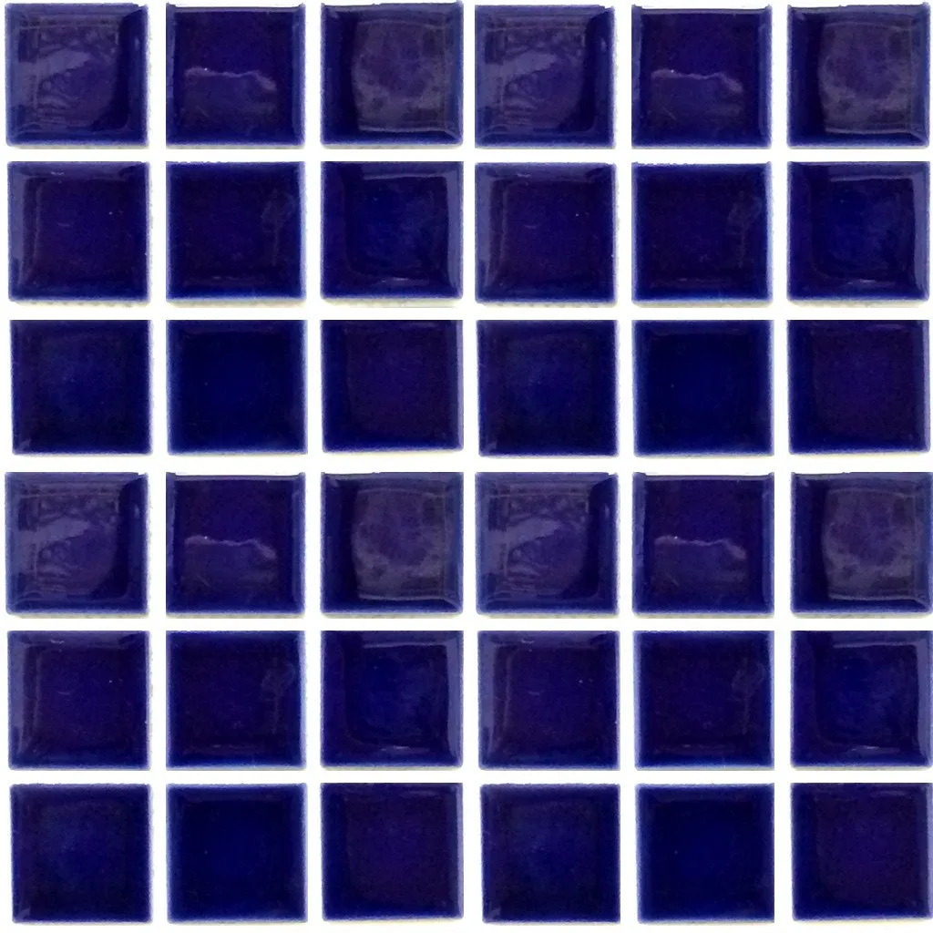 Cobalt Blue, 2" x 2" - Porcelain Pool Tile