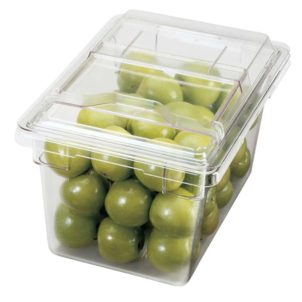 Culinary Essentials by Cambro 12189CW135 Camwear Food Box, Clear, 4.75 gal.