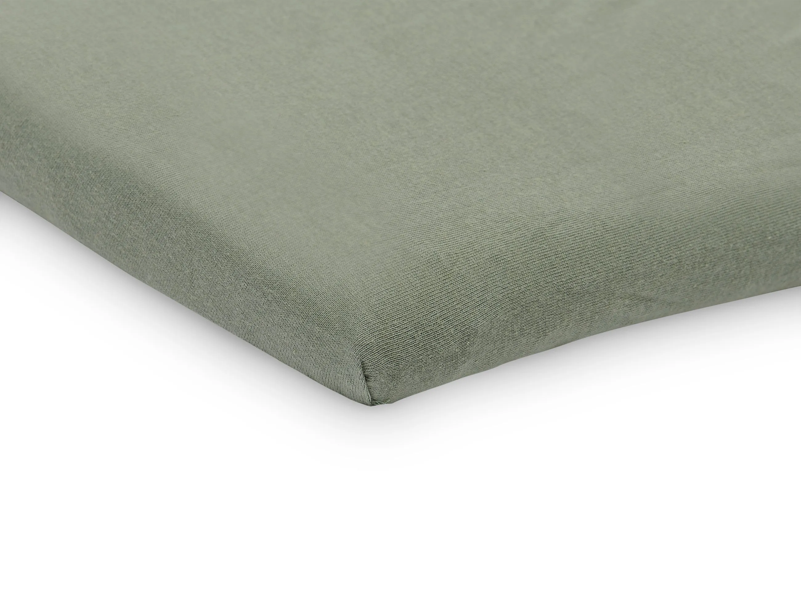 Fitted Sheet Jersey Playpen 75x95cm - Ash Green