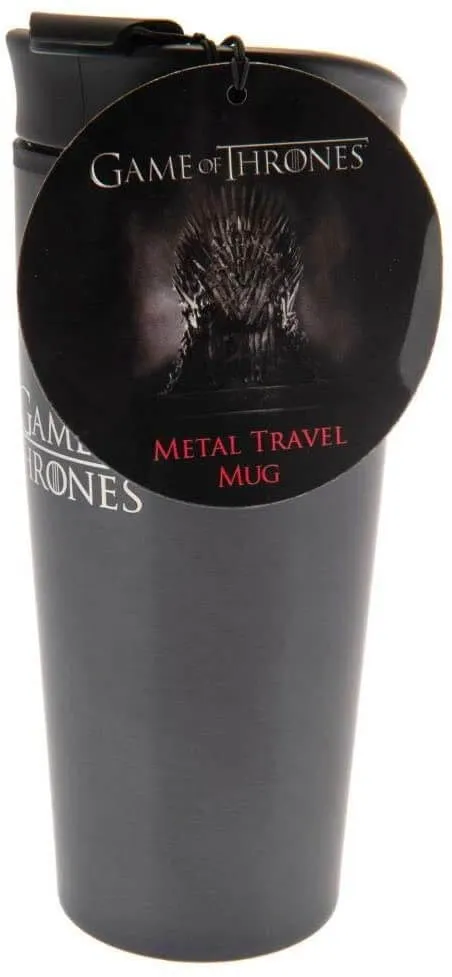 Game of Thrones Metal Travel Mug (I Know Things)