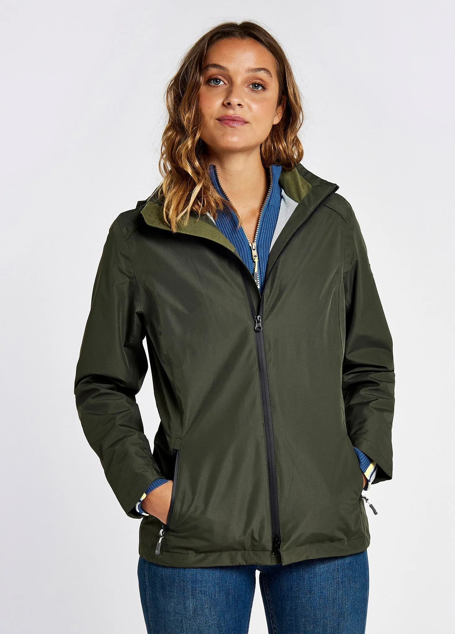 Garryvoe Waterproof Jacket - Pesto