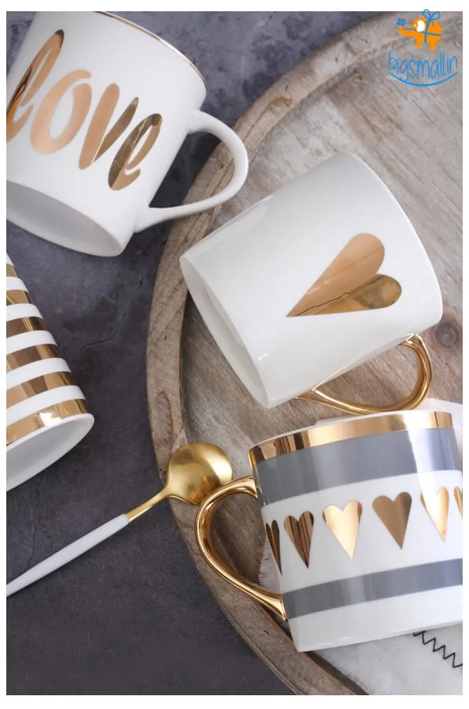 Glossy Love Mugs