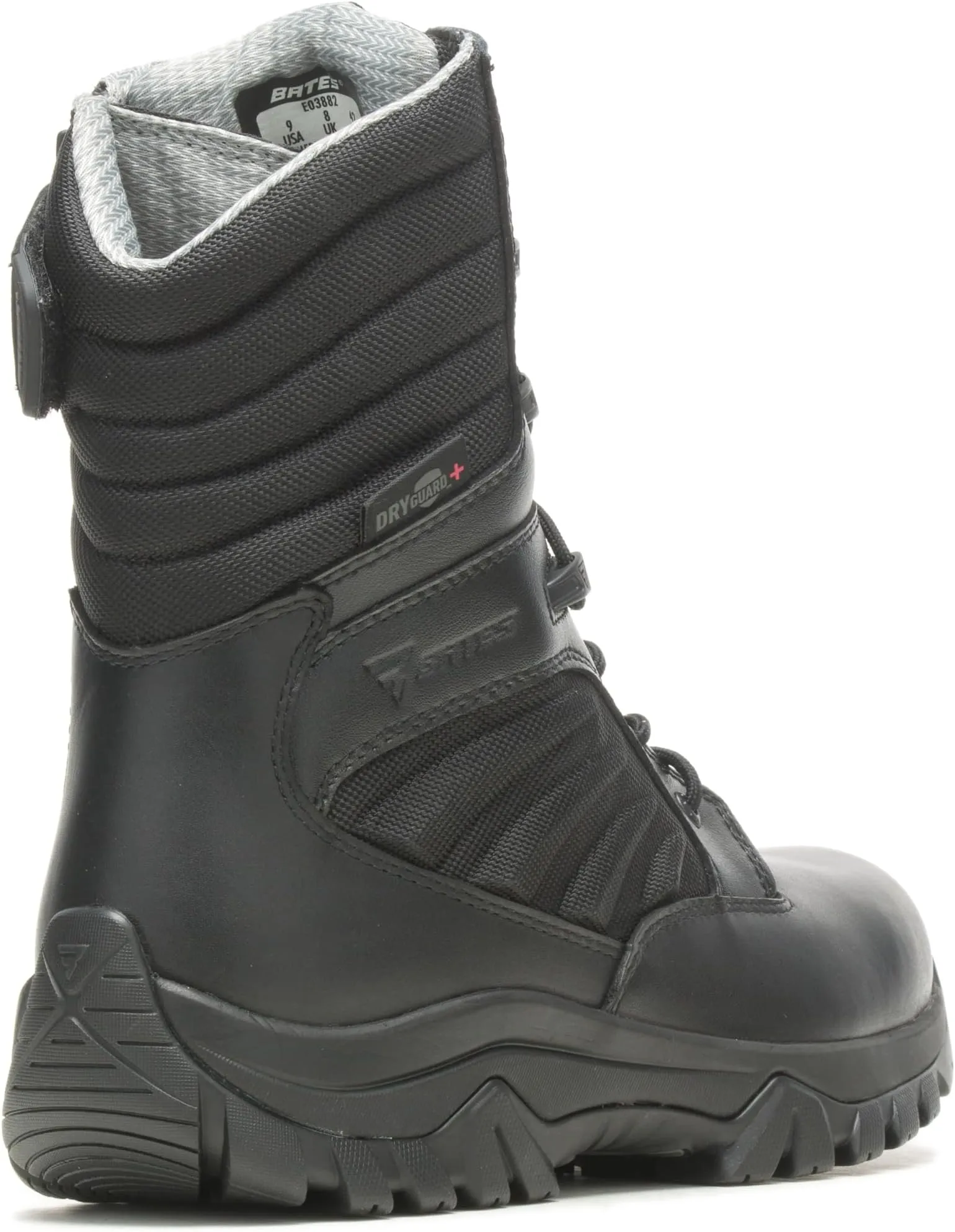 GX X2 Tall Side Zip Dryguard  Bates Footwear Lace-Up Boots, Black