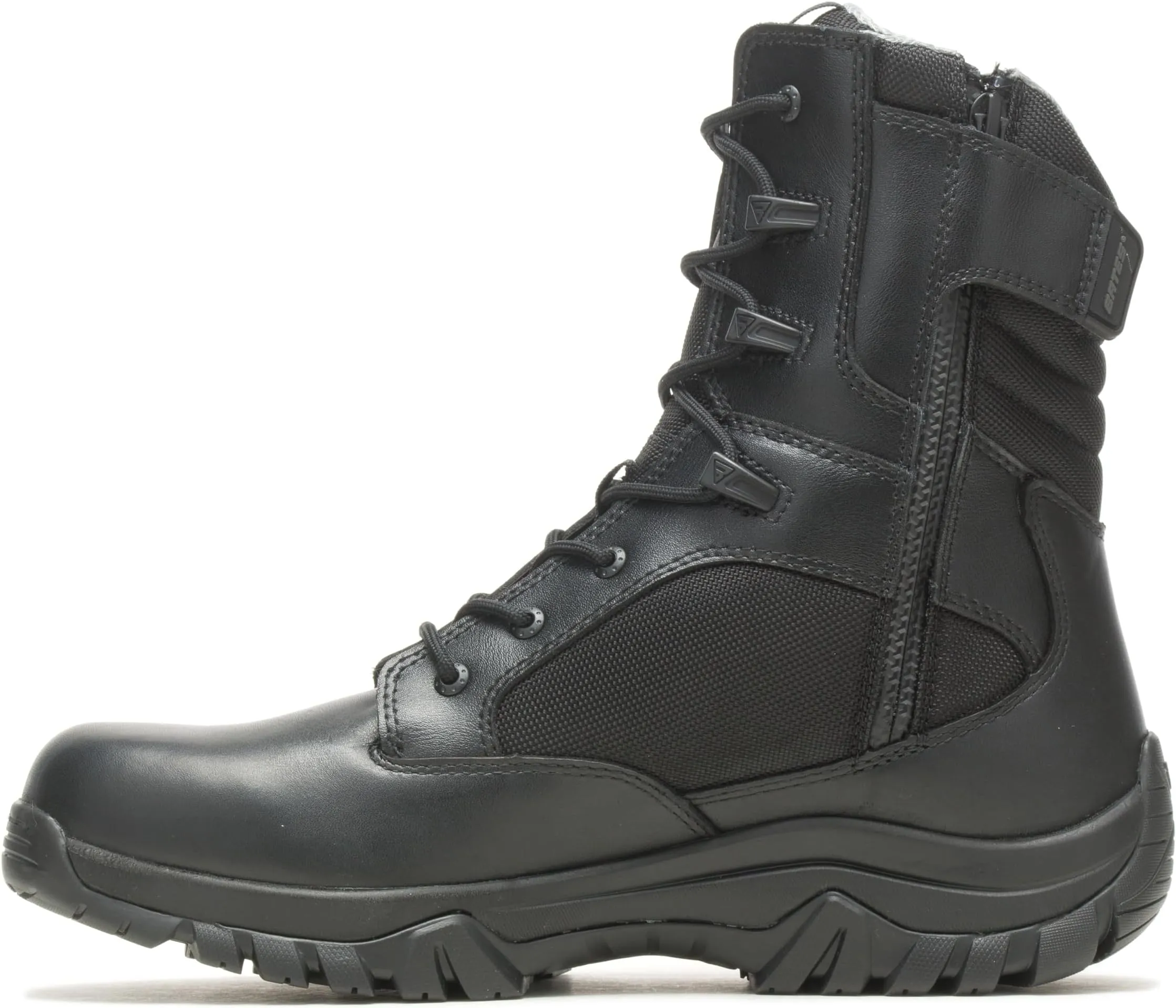 GX X2 Tall Side Zip Dryguard  Bates Footwear Lace-Up Boots, Black