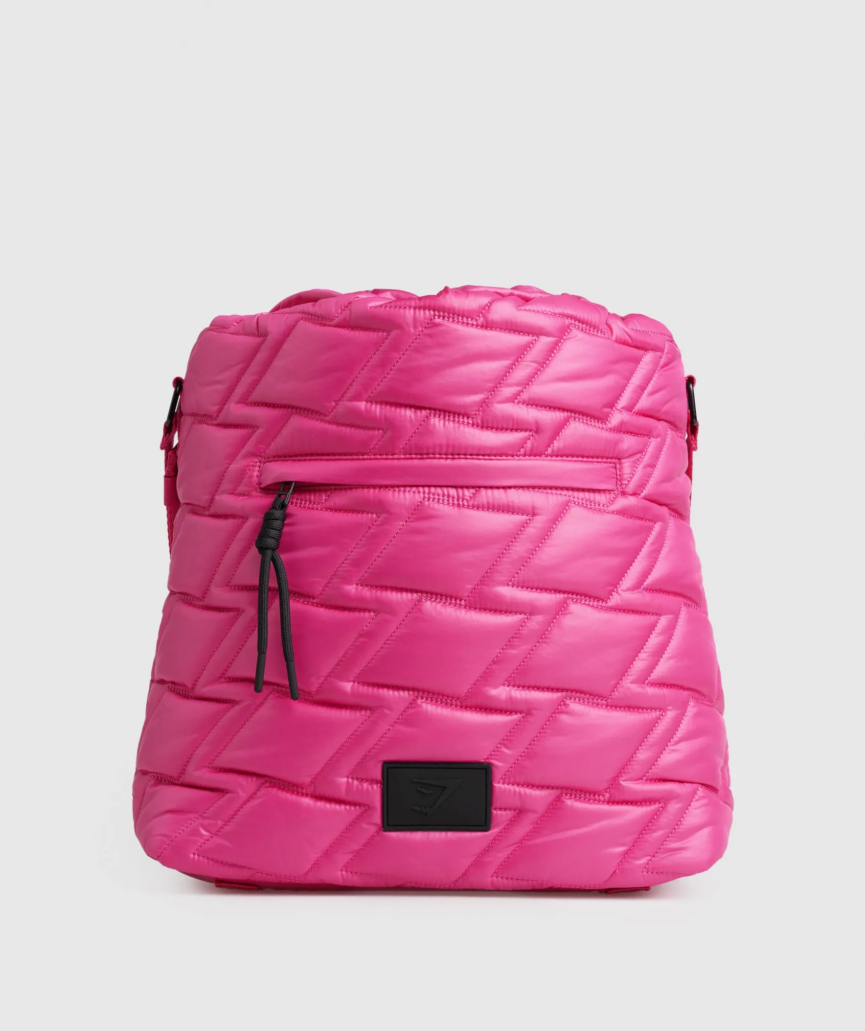 Gymshark Quilted Yoga Tote - Bold Magenta