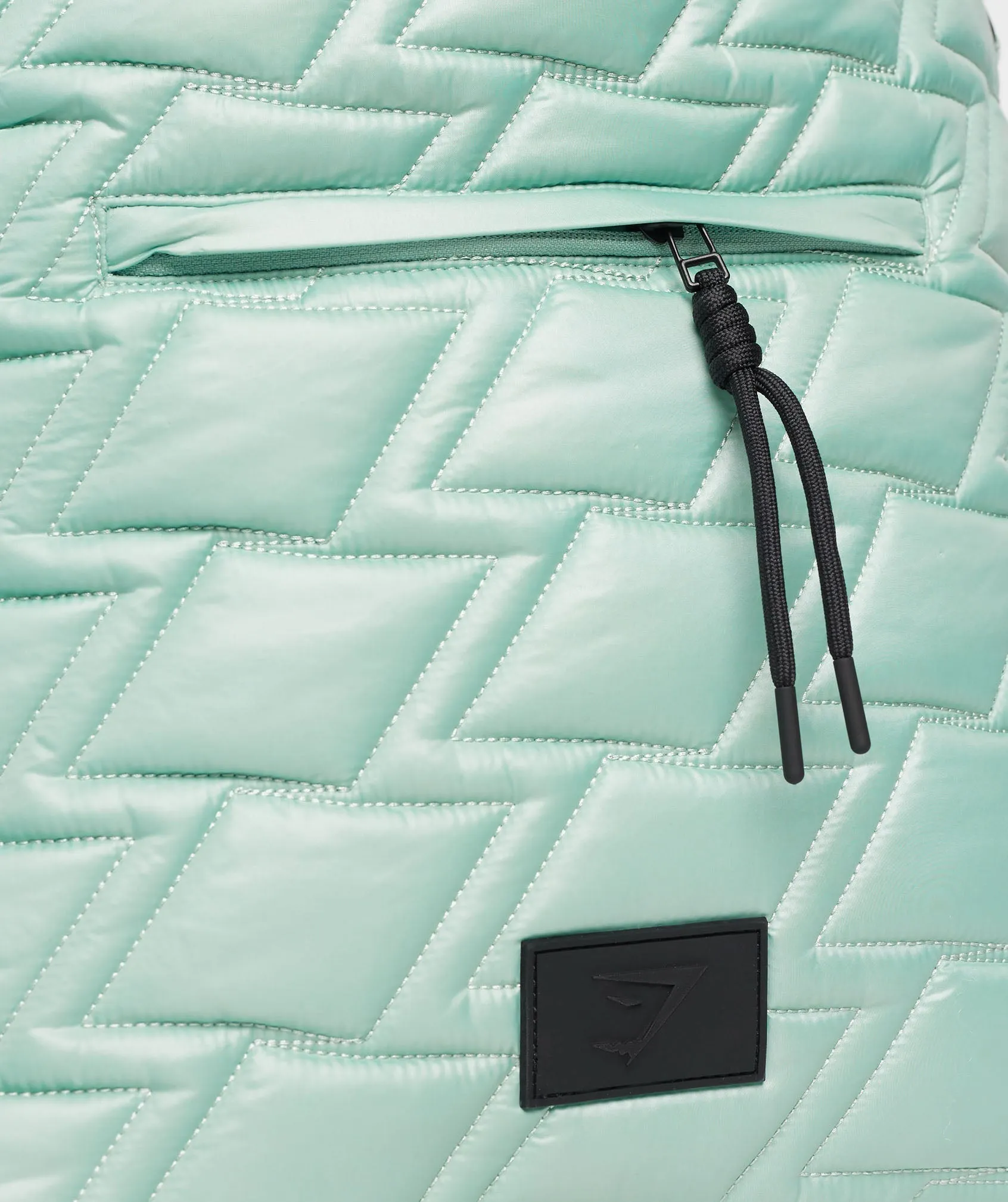 Gymshark Quilted Yoga Tote - Frost Teal