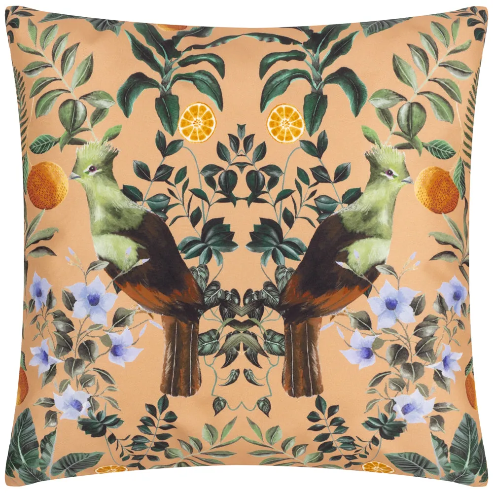 Kali Mirrored Birds Outdoor Cushion Multicolour