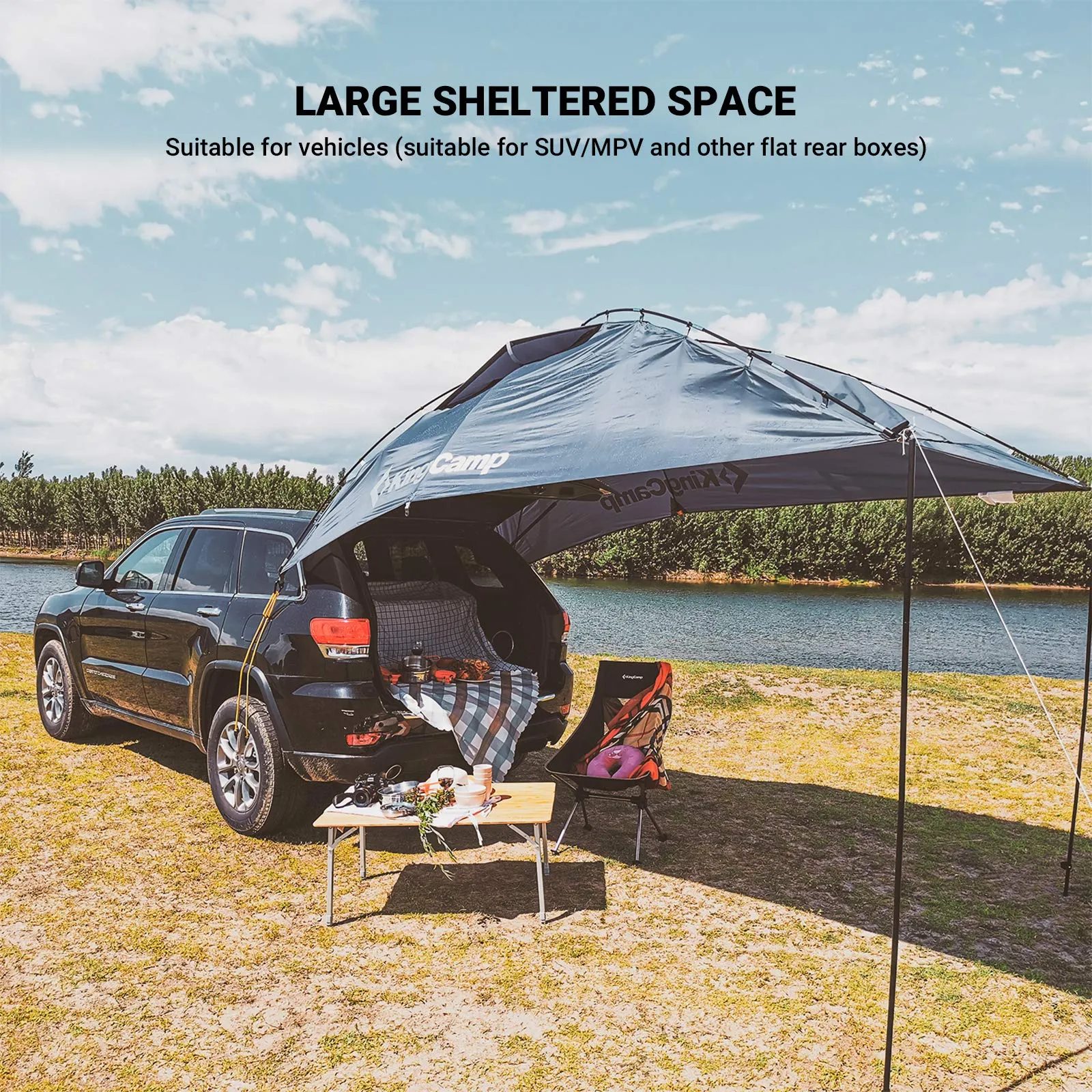 KingCamp Awning Shelter SUV Tent