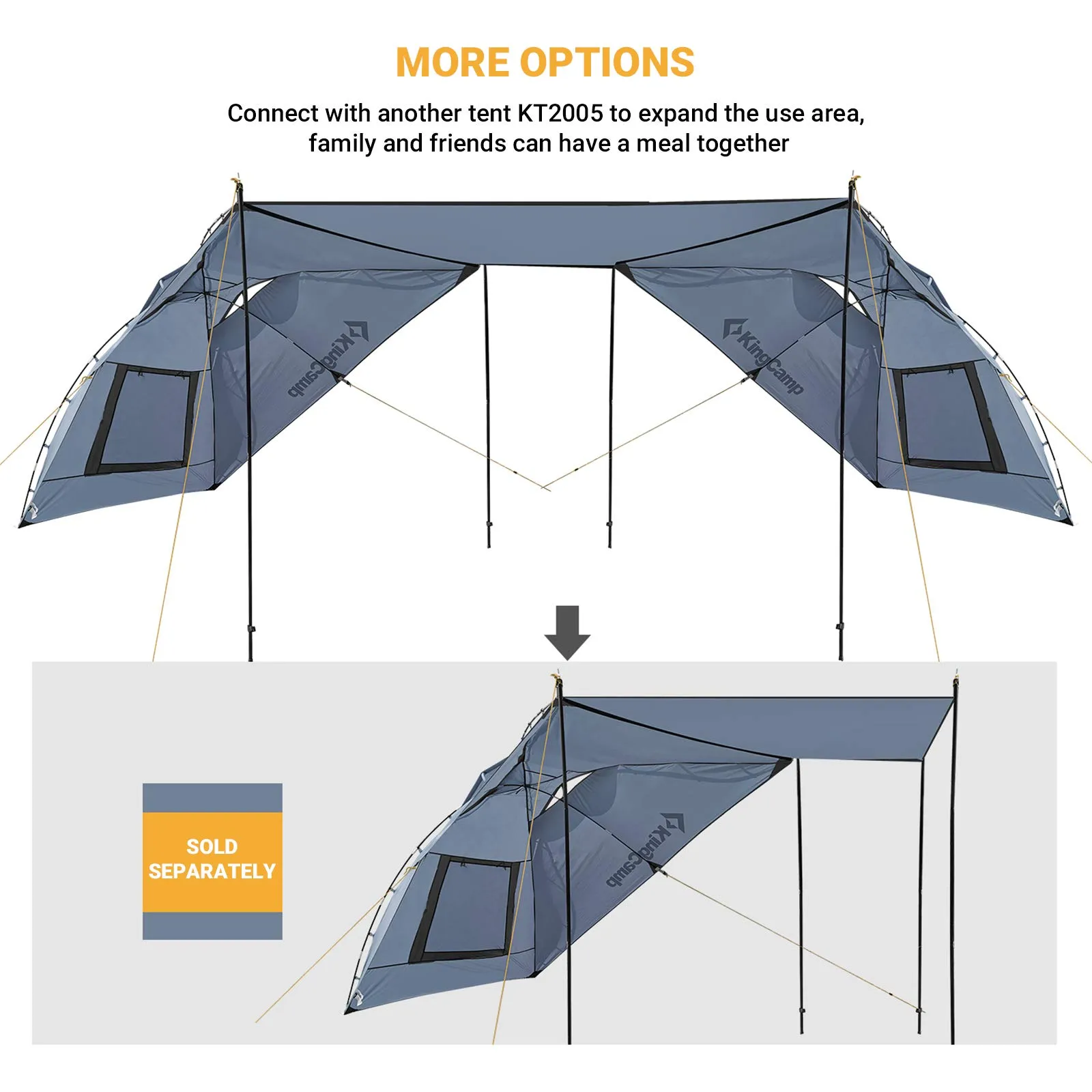 KingCamp Awning Shelter SUV Tent