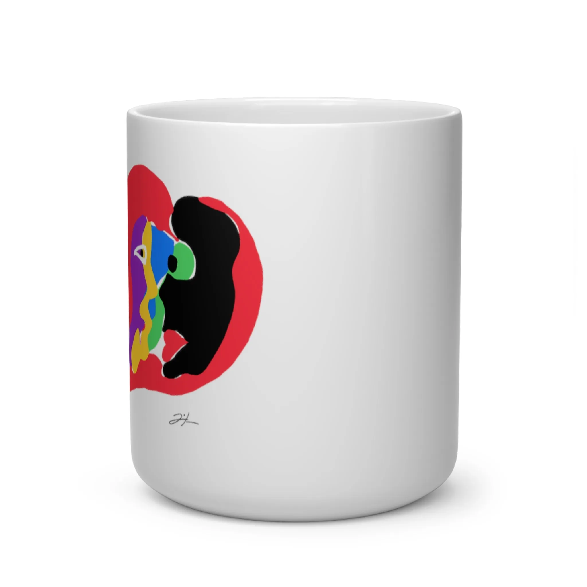 LA MANCHA Heart Mug