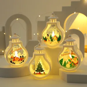 LED Christmas Candle Lamp – Festive Holiday Lantern Ornaments for Cozy Decor