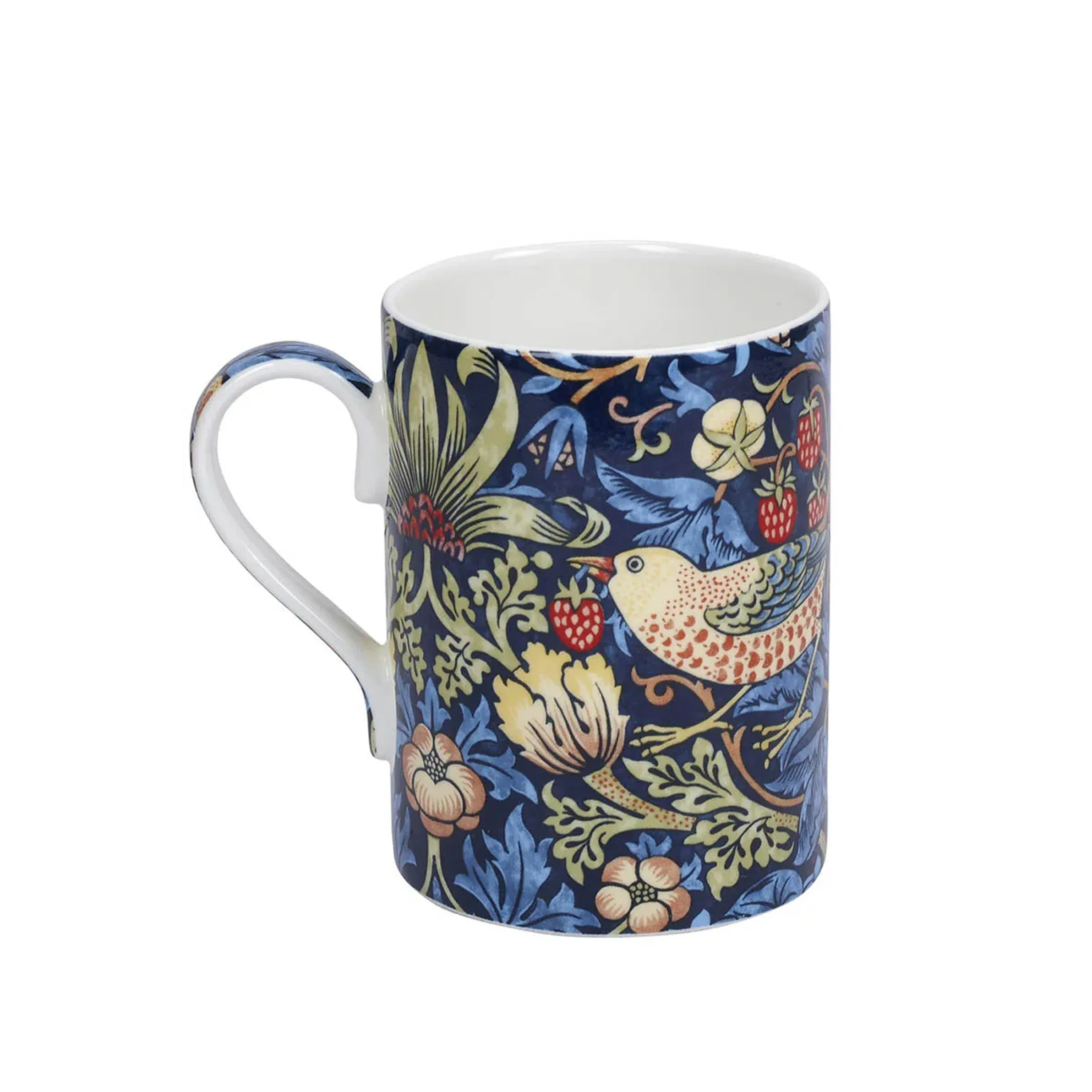 Morris & Co. 340ml Blue Strawberry Thief Mug