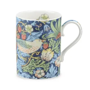 Morris & Co. 340ml Blue Strawberry Thief Mug