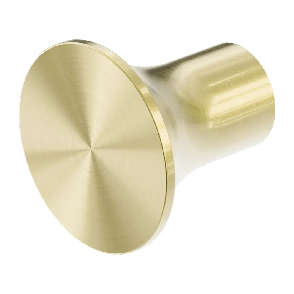 Nero Zen 316L Robe Hook - Brushed Gold