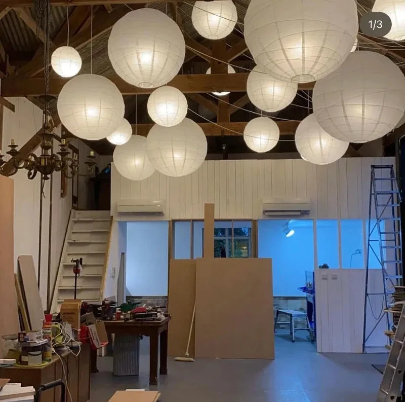 Paper Moon Hanging Lanterns