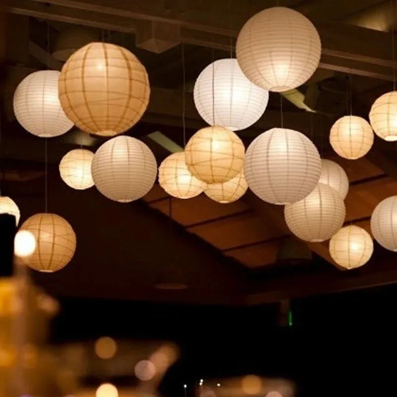 Paper Moon Hanging Lanterns