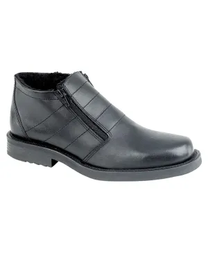 Roamers Mens Twin Zip Thermal Lined Boots