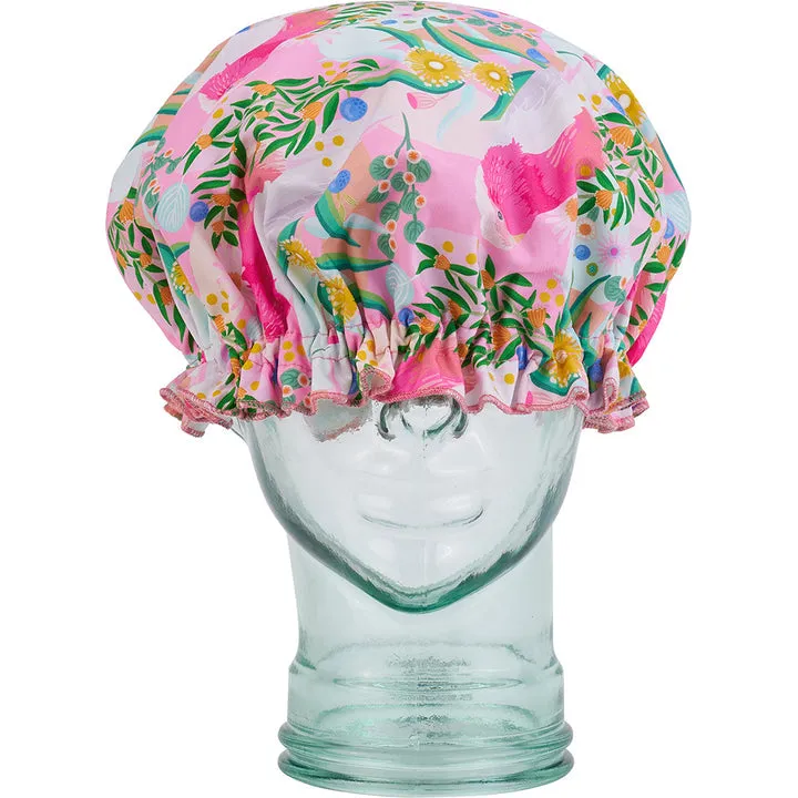 Shower Cap - Cotton - Galah