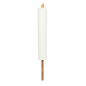 Solar Plastic Flickering Flame Candle