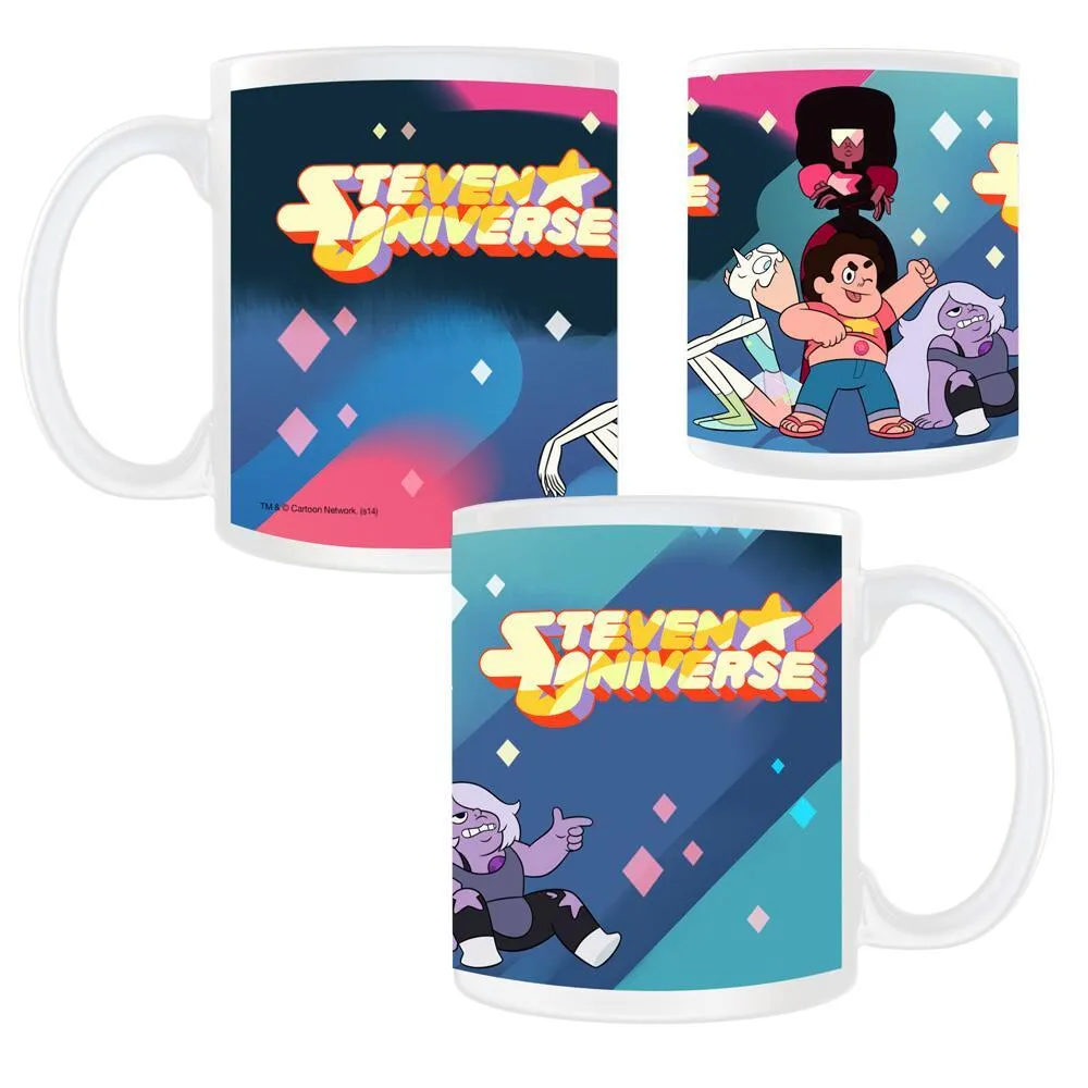 Steven Universe The Crystal Gems White Mug