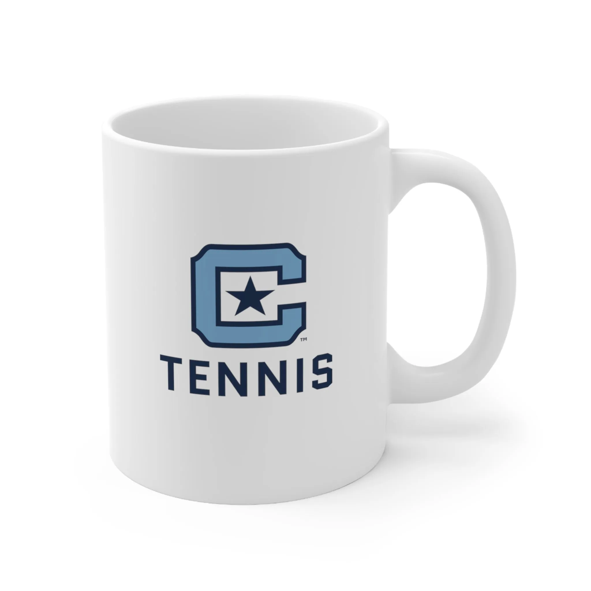 The Citadel Block C Logo, Sports Tennis, Ceramic Mug 11oz