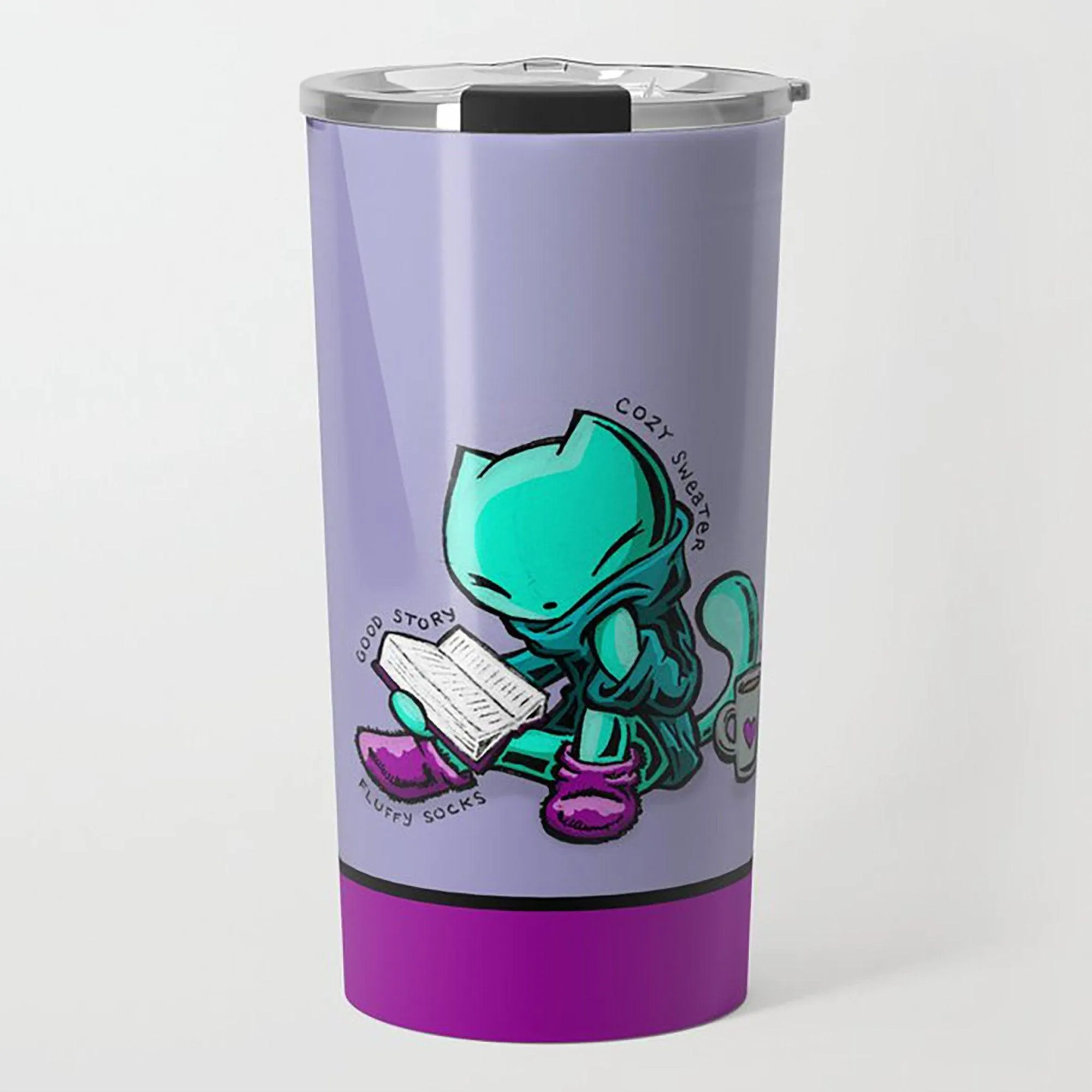 Travel Mug: Cozy Up - Skoshie the Cat