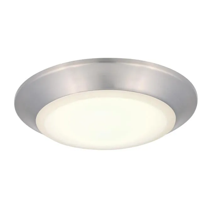 Westinghouse 6134200 - 16W 7" LED Flush BN Wet Loc 27-50K