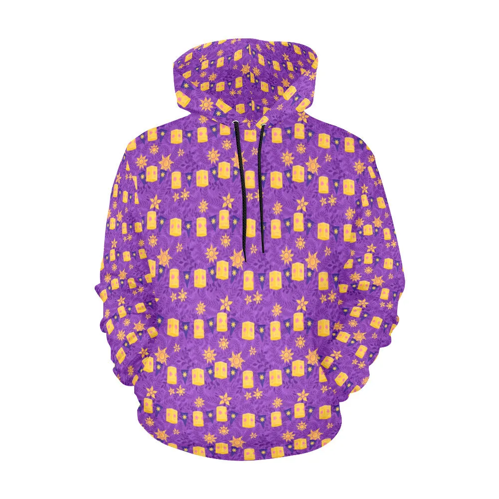 Yellow Lanterns Hoodie for Men