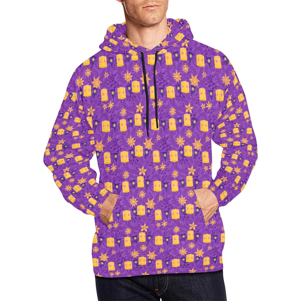 Yellow Lanterns Hoodie for Men