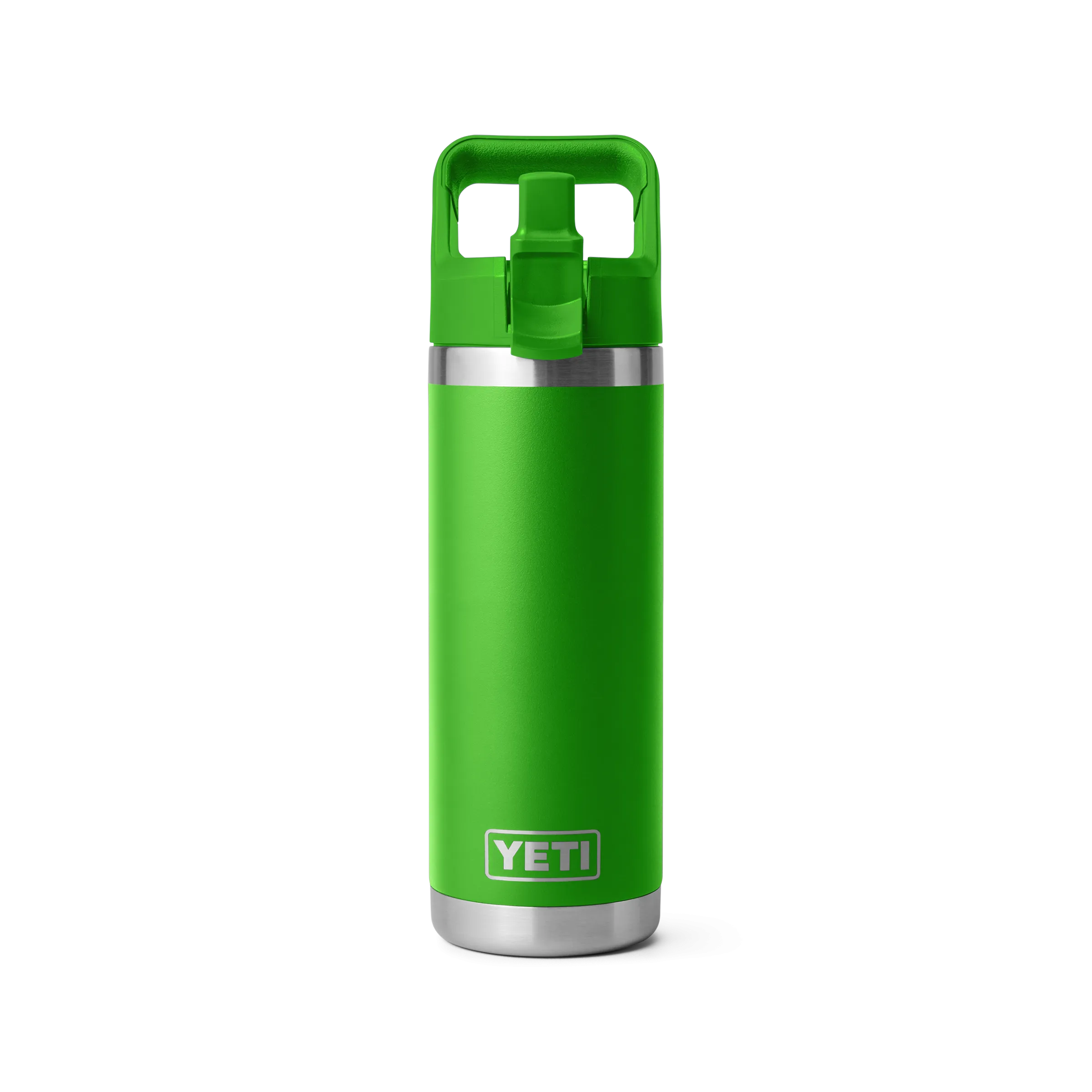 Yeti Rambler 18oz/532ml Bottle with Colour Match Straw Cap - Canopy Green